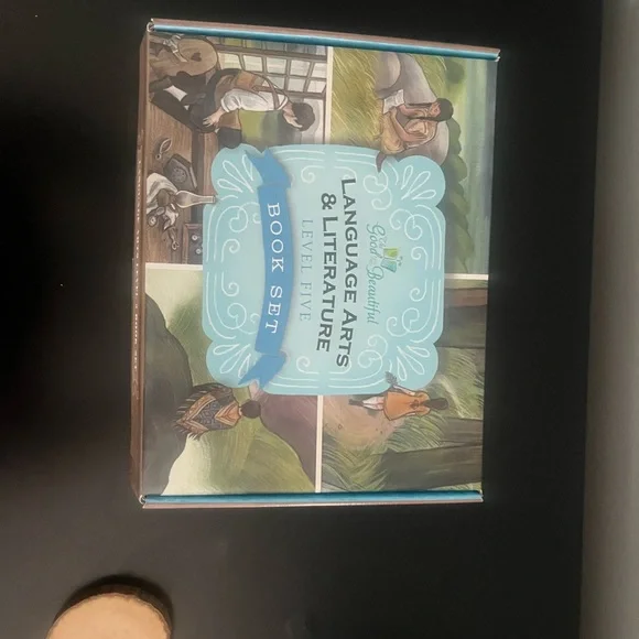 Language Arts & Literature Book Set for Kids 4 books like new condition Book - Picture 2 of 2